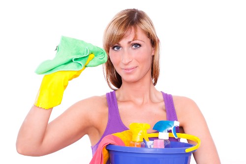 Kensal Green carpet cleaners deep cleaning a living room carpet