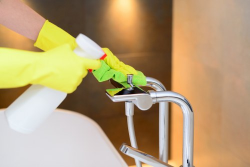 Professional sofa cleaning in Kensal Green for a fabric sofa