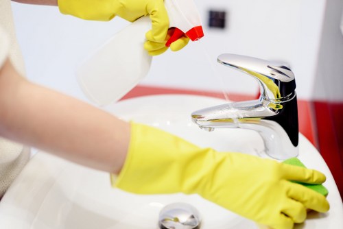 Reviewing a carpet cleaner complaint with service records