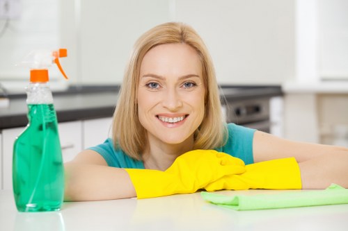 Charity donation and reusable materials in carpet cleaning operations
