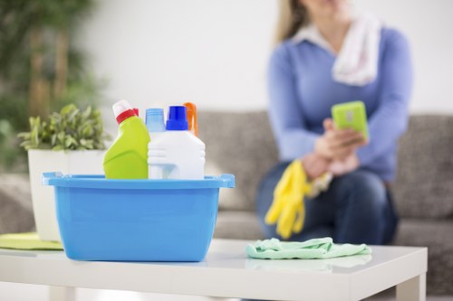 Deep cleaning upholstery in Kensal Green with specialist equipment